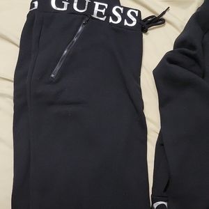 Guess crop hoodie and joggers